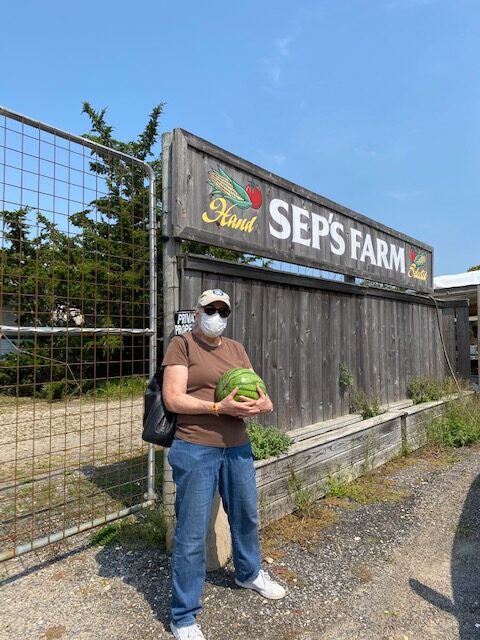 Buying Melons at Sep's Farm